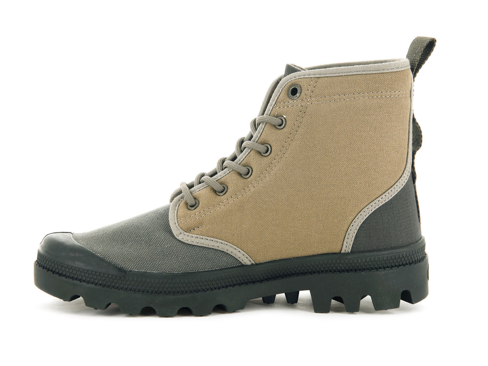 Botas Palladium PAMPA SHADE 75TH Mujer Verde Oliva | Costa Rica-25817